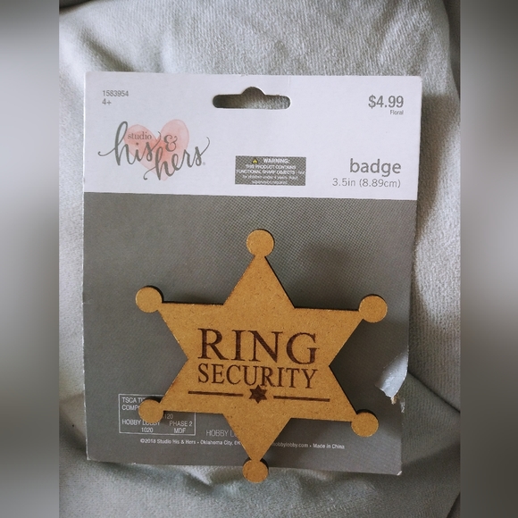 Ring Security Badge - Picture 1 of 1